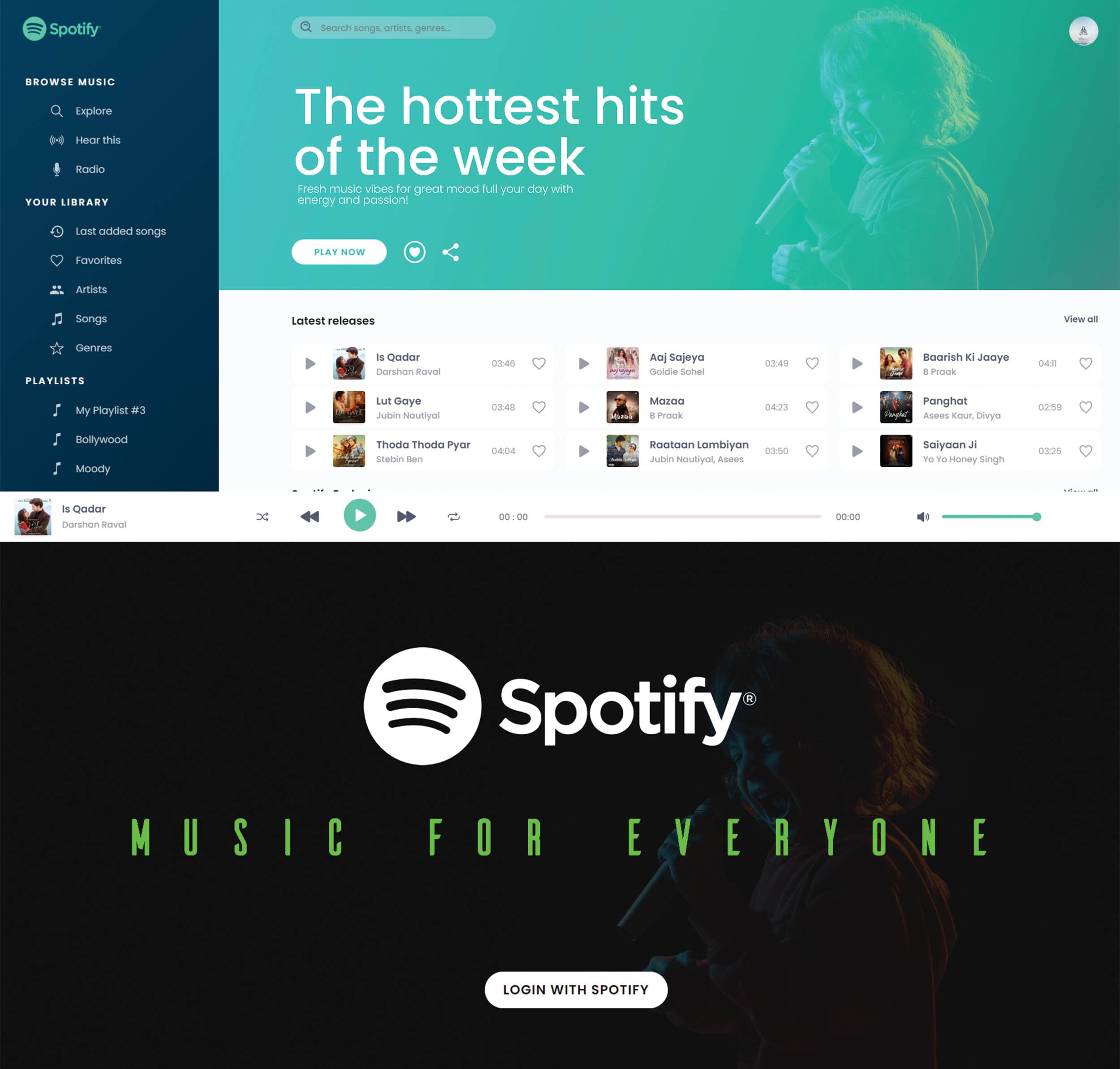 Spotify Clone